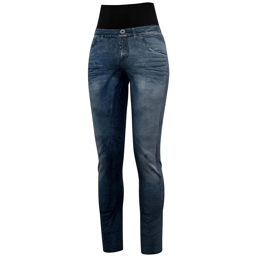 CRAZY IDEA Pant Sound Woman print light jeans (M)